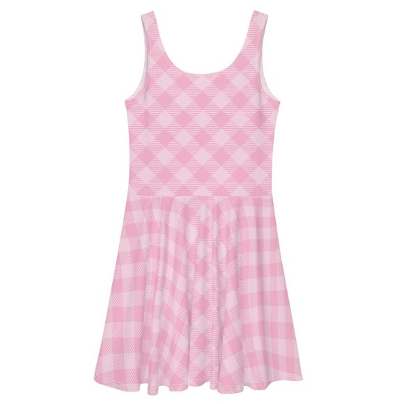 Barbie Barbiecore Pinup Checker Dress - Picture 10 of 12